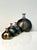 Glass Art Vases by Bertil Vallien for Kosta Boda, Sweden, 1980s, Set of 4 For Sale - Image 3 of 18