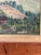 Vintage Primitive Impressionist Farm Landscape Oil Painting in Wood Frame For Sale - Image 4 of 6