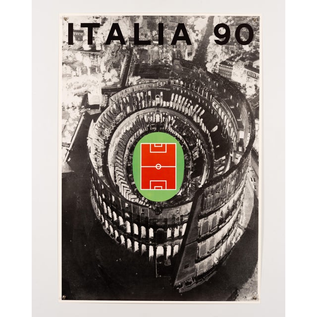 Italian Original Poster by Alberto Burri, 1990 For Sale - Image 3 of 9