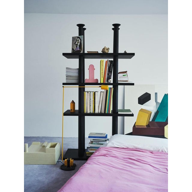 Peristylo Black Wooden Shelves by Oscar Tusquets for BD Barcelona, Set of 3 For Sale - Image 11 of 15