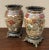 19th Century Oriental Satsuma Vases Ca. 1880 - a Pair For Sale - Image 4 of 13