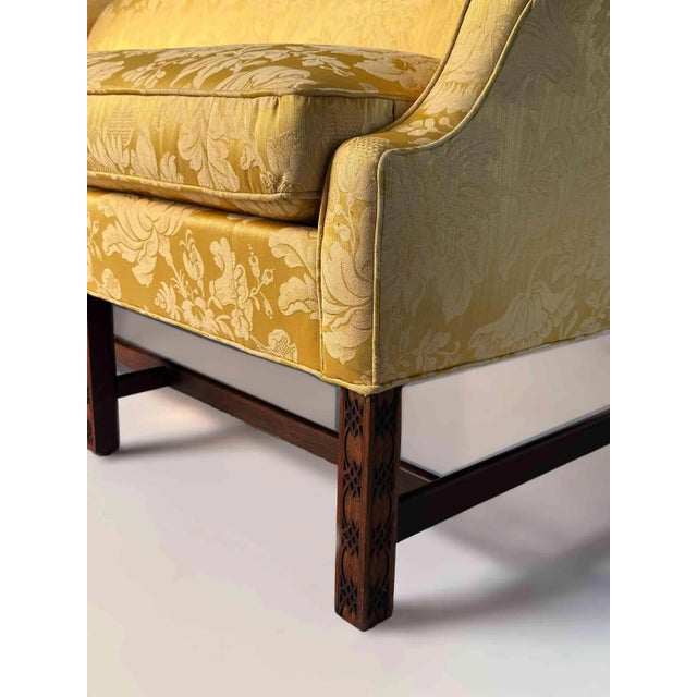 Charles Stewart Sofa - Custom Camelback - Chippendale Style For Sale - Image 9 of 10
