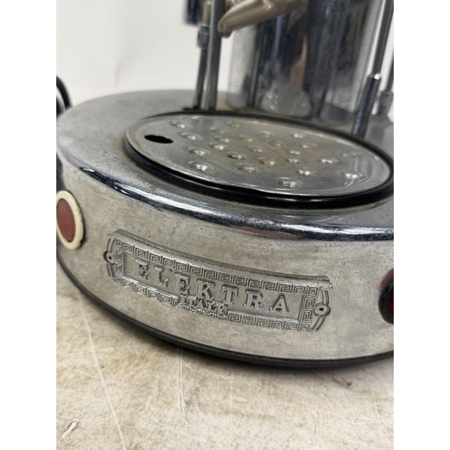 Industrial Chrome Coffee Machine from Elektra, 1990s For Sale - Image 3 of 13