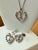 Silver B David Aurora Borealis Rhinestone Earrings Necklace Heart Set Marked Sterling - 3 Pieces For Sale - Image 8 of 11