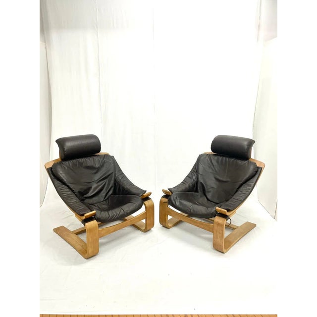 Kroken Pigeon Armchairs by Åke Fribytter for Nelo Möbel, 1970, Set of 2 For Sale - Image 10 of 10