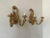 Contemporary Bruce Eicher Beige Paint and Gilt Iron Sconces - A Pair For Sale - Image 3 of 13