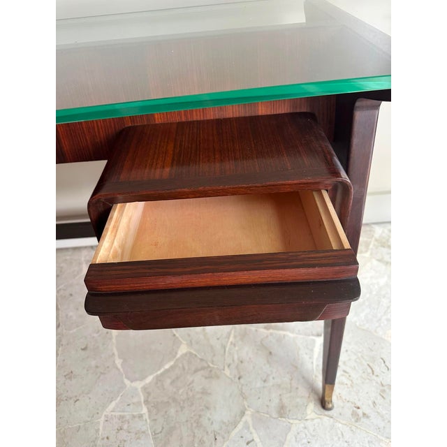 Console Desk attributed to Vittorio Dassi, Italy, 1950s For Sale - Image 16 of 17