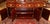1990s Kindel Masterworks Winterthur Mahogany Inlaid Bookcase Cabinet Breakfront For Sale - Image 10 of 18