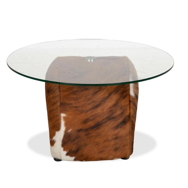 Fell Glass Coffee Table in Brown from Bretz For Sale - Image 9 of 12