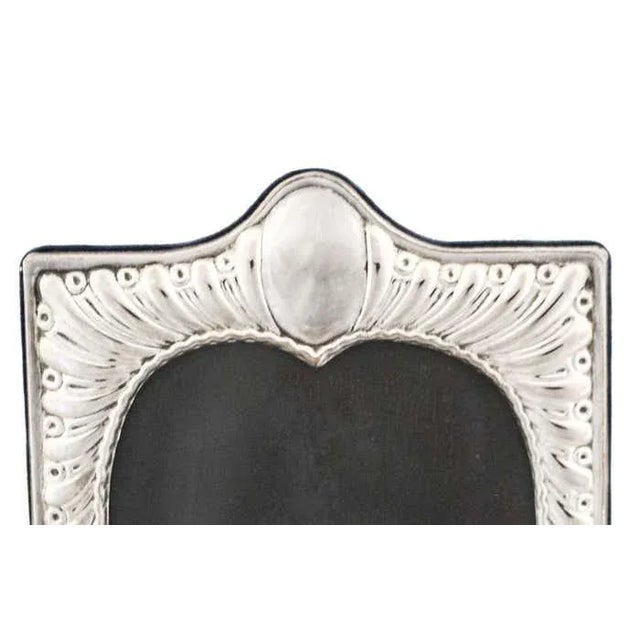 Mid-Century Modern Sterling Silver Heart Frame For Sale - Image 3 of 7