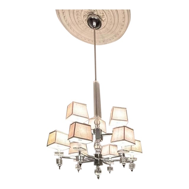 Candice Olson by Af Lighting 9 Light Chandelier For Sale
