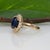 Metal Gia Certified 4.3Ct Ceylon Sapphire Ring With Natural Diamond Accents: 14k Gold, Size 6.75 For Sale - Image 7 of 10