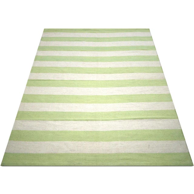Contemporary Egyptian Kilim Rug For Sale - Image 4 of 5
