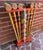 Antique Wooden Croquet Complete Set on Stand, 24 Pieces For Sale - Image 9 of 12