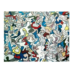 Jean Dubuffet La Vie De Famille Lithograph