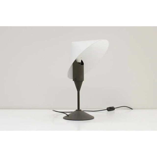 Mid-Century Modern Table Lamp by Veart, Italy, 1980s For Sale - Image 3 of 6