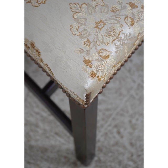 Set of 8 Baker Chippendale Mahogany Dining Room Chairs For Sale - Image 16 of 18