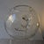 Large Rosenthal spherical vase made of crystal glass with glass branches inside, artistically designed with a beautiful...
