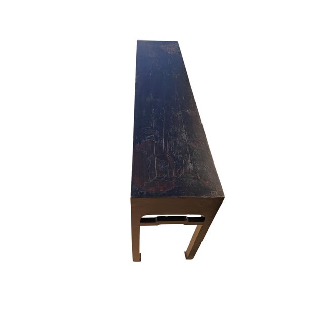 Early 19th Century 77" Long Open-Frame Console Table For Sale - Image 5 of 6