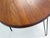 Round Dining Table in Teak with Steel Legs, 1970s For Sale - Image 6 of 18