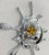 Sagrasse Splat Silver Resin and marble powder 39x32x5cm Edition of 100 Numbered Signed Year 2023 This piece is attributed...