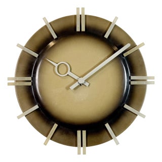 Industrial Office Wall Clock from Pragotron, 1970s For Sale