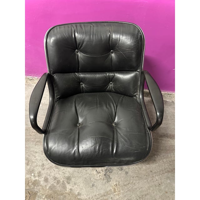 First Edition Armchair by Charles Pollock for Knoll Inc / Knoll International, 1960s For Sale - Image 6 of 7