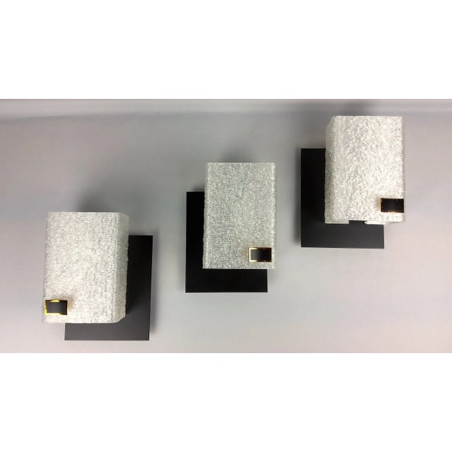 Torch Wall Lights by Arlus, 1960s, Set of 3 For Sale - Image 13 of 13