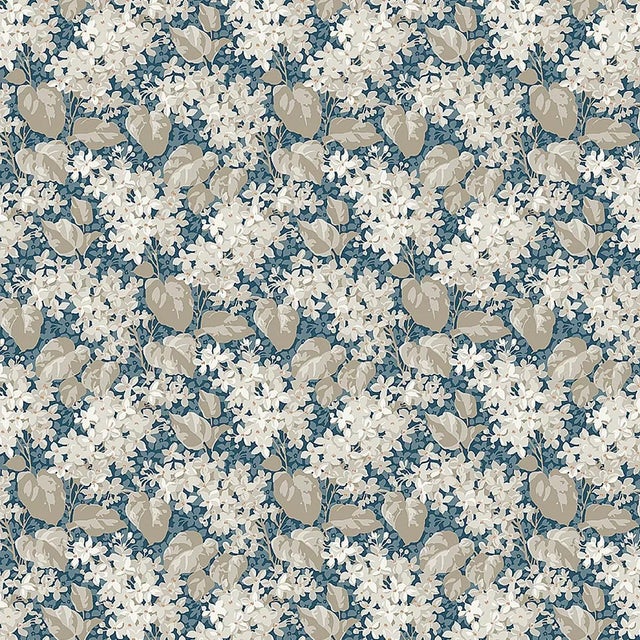 Borastapeter Sample - Boråstapeter Aratorp Wallpaper in Blue For Sale - Image 4 of 4