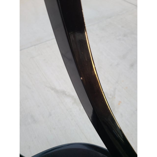 1980s Set of 4 1980s Pietro Costantini Lacquered Klismos Style Chairs For Sale - Image 5 of 13