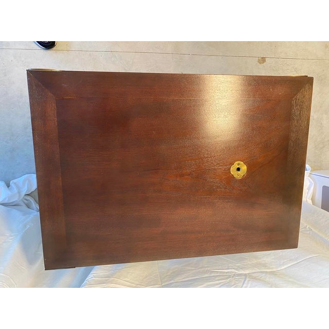 Baker Furniture "The Party Butler" Mahogony Tray Table For Sale - Image 9 of 12