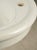 Vintage Art Deco 24 In. Fluted White Ceramic Pedestal Sink For Sale - Image 6 of 11