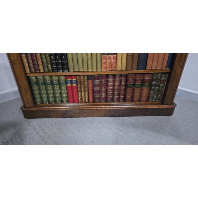 Mahogany Victorian Open Adjustable Library Bookcase For Sale - Image 11 of 12