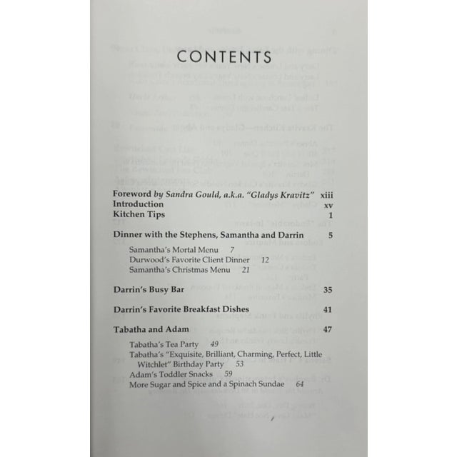 The Bewitched Cookbook: Magic in the Kitchen by Kasey Rogers & Mark Wood 1996 For Sale - Image 4 of 12