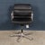 Vintage EA217 Chair in Black Leather by Charles & Ray Eames for ICF, 1969 For Sale - Image 3 of 17