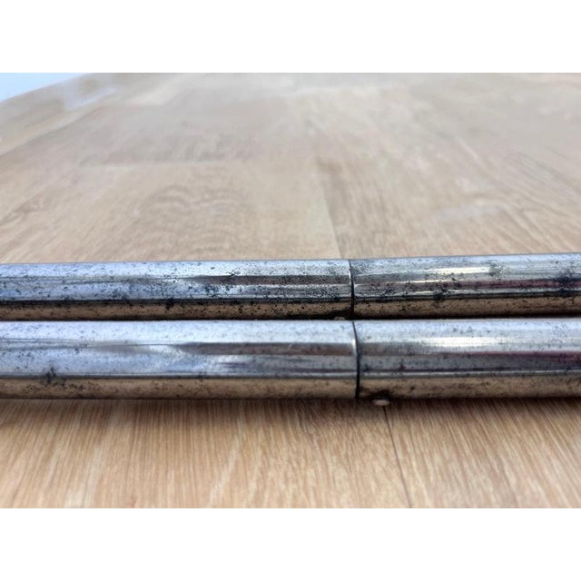 Bauhaus Chrome B9 Nesting Tables attributed to Jindrich Halabala, 1930, Set of 4 For Sale - Image 4 of 12