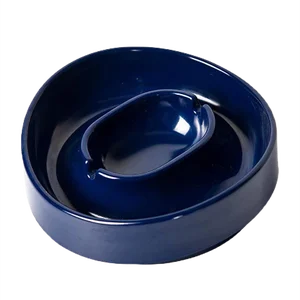 Vintage Italian Blue Ashtray by Gianfranco Frattini for Progetti