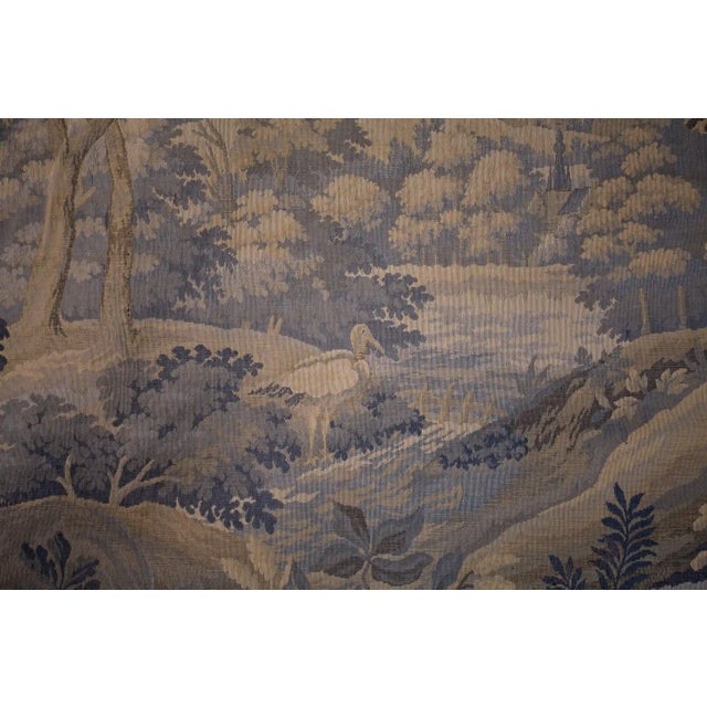 2000 - 2009 Large Verdure Wall Tapestry with Forest Landscape For Sale - Image 5 of 7