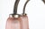 Pink Art Deco Chandelier with Etched Pink Glass Shades, 1930s For Sale - Image 8 of 10