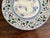 1960s Vintage Italian Faenza Hand-Painted Majolica Floral Wall Plate For Sale - Image 5 of 9