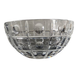 Vintage Baccarat Cut-Crystal Centerpiece Bowl For Sale