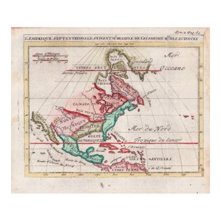 1729 Chatelain Map "L'Amerique Septentrionale..." (North America) For Sale