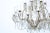 Late 20th Century Late 20th Century Italian Crystal and Gilt Chandelier For Sale - Image 5 of 11