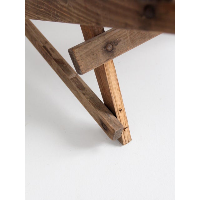 Wood Vintage American Deck Chair For Sale - Image 7 of 11