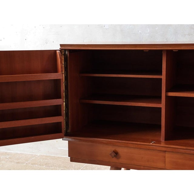 Mid-Century Modern Teak Sideboard by Gaston Poisson, 1960s For Sale - Image 11 of 16