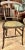 Antique Stick Wicker Cane Seat Side Chair For Sale - Image 4 of 4