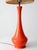 Orange Mid 20th Century Mid-Century Modern Orange Ceramic Table Lamp For Sale - Image 8 of 16