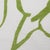 Contemporary Contemporary Schumacher Solandra Vine Pillow in Leaf For Sale - Image 3 of 6