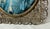 2 Sided Antique 1800's Miniature Mini Original Painting Portrait the Blue Boy For Sale - Image 11 of 14