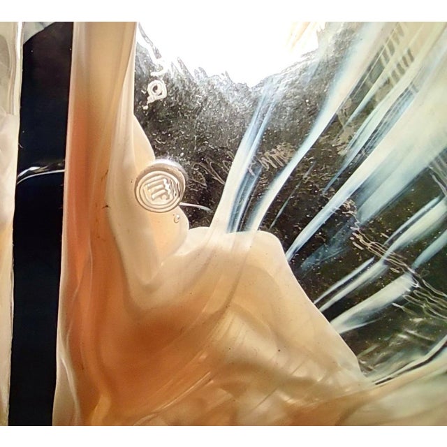 Vintage Orange Murano Glass and Brass Pendant from La Murrina, 1970s For Sale - Image 16 of 18